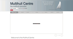 Desktop Screenshot of multihullcentre.co.uk